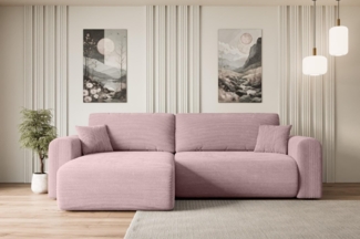 ALTDECOR Ecksofa ORRO-L, Couch mit Schlaffunktion, Wohnzimmer - Wohnlandschaft, Corner Sofa Bett Eckcouch Couch L-Form Schlafcouch Ausziehbar
