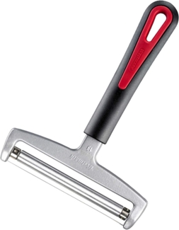 WESTMARK Käsemesser Variable Schnittstärke, Käseschneider mit Rolle & auswechselbarem