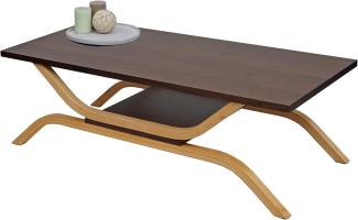 Couchtisch HWC-H38, 35 x 110 x 48 cm ~ Eiche-Optik