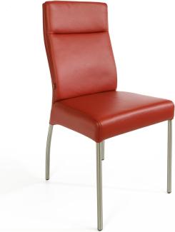 SIX Lederstuhl No. 545 rot