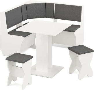 Rodnik Eckbankgruppe Ecuador, (Set, 4-tlg), mit Staufächer, kompakt, klein, platzsparend