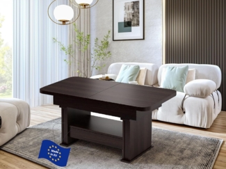 designimpex Couchtisch Design Couchtisch DA-555 Schublade höhenverstellbar ausziehbar Tisch