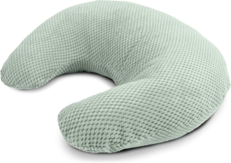 Amilian Stillkissen - Stillmond - Schwangerschaftskissen - Lagerungskissen, Schwangerschaftskissen klein - Kissen für Stillzeit - pregnancy pillow, mit Füllung und abnehmbarem Bezug - maschinenwaschbar