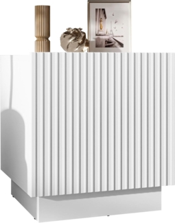 Nachttisch Liwerio 1D (Farbe: Weiß)