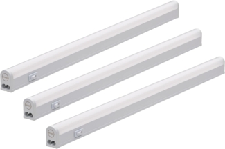 Oktaplex lighting LED Unterbauleuchte, Ein-/Ausschalter, LED fest verbaut, Warmweiß