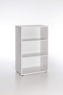 Möbelpartner Pico Regal, 143863, lichtgrau, ca. 65,0 x 39,5 x 110,3 cm