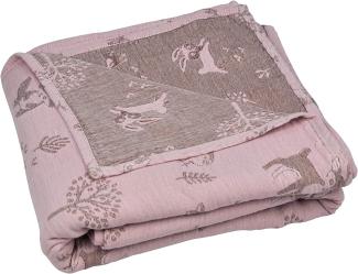 Sommerdecke Musselin Wild 200x150 cm