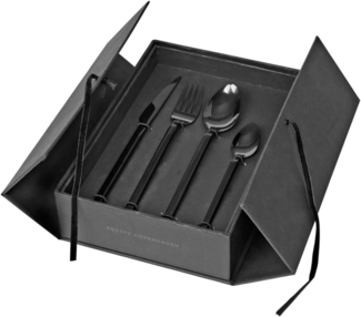 Broste Copenhagen TVIS Besteckset titanium black 16tlg.