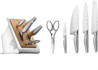 WMF Chef`s Edition Messer-Vorteils-Set* mit Messerblock, 6-teilig 3201112292