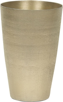 Blumenvase AMRIT Metall 31 cm Gold