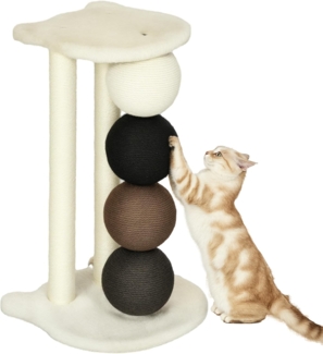 PawHut Kratzbaum Kratzbaum mit Sisalbällen