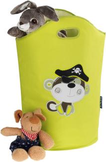 WENKO 'Piraten-Affe' Aufbewahrungskorb, 24 Liter