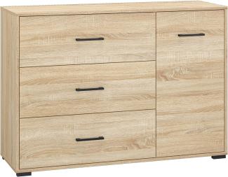 Sideboard CARO Kommode 120x40x85cm Schubladen