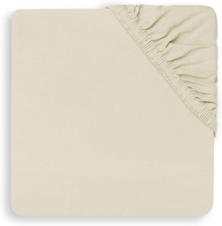 Jollein Jersey Spannbettlaken Ivory 60x120 cm Weiß off white