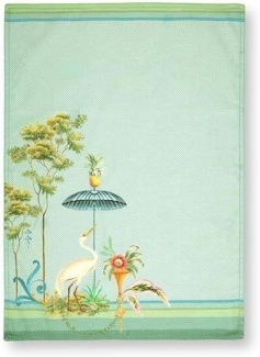 PiP Studio Geschirrtuch Jolie Heron Geschirrtuch Big Blue 50x70 cm