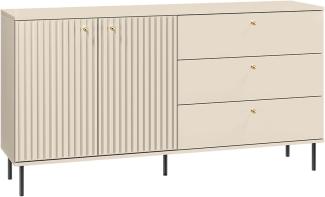 Sideboard Sophie Kommode 160x40x85cm kaschmir matt