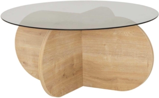 Skye Decor Couchtisch 100% TEMPERED GLASS, 35 cm x 75 cm x 75 cm S2268