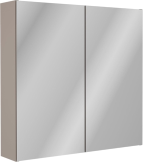 FACKELMANN COMPACT LINE Spiegelschrank 70 cm breit, Grau