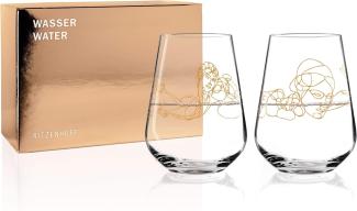 Ritzenhoff Wasser Wasserglas 2er B. Neie F20 Weinschorleglas