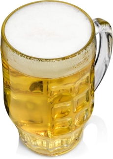 Bormioli Rocco Malles Bierseidel 660ml, mit Füllstrich bei 500ml, 6 Stück