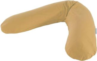 Theraline das Original Stillkissen mit Microperlenfüllung 190 cm 147 Bernstein