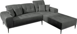 Ecksofa Dretos (Farbe: Tiffany 19, Seite: Rechts)