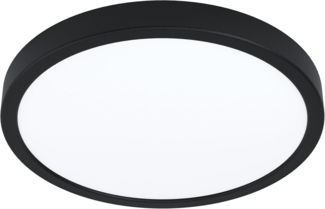 Eglo 98847 Aufbauleuchte FUEVA-Z schwarz rund H:2,8 Ø:28,5cm dimmbar IP44 2700-6500K mit Connect-Z Funktion
