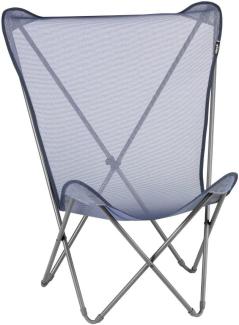 Lafuma Mobilier Maxi Pop Up Klappstuhl mit Batyline, Blau/Grau