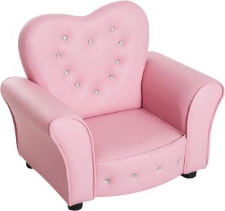 HOMCOM Sessel Kindersessel Prinzessin