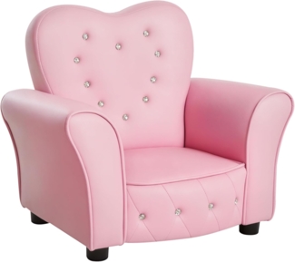 HOMCOM Sessel Kindersessel Prinzessin