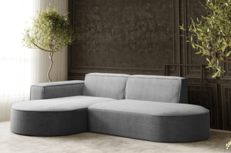 Kaiser Möbel Ecksofa Designer MODENA STUDIO L stoff Poso, Neve, Quelle