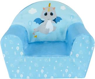 Fun House Kindersessel, Drache Blau