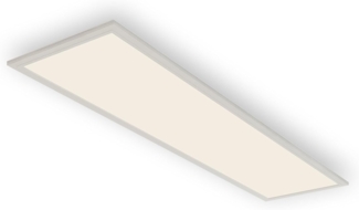 BRILONER Leuchten - LED Deckenlampe, LED Panel mit Bewegungsmelder, Tageslichtsensor, 4. 100 Lumen, 4. 000 Kelvin, 38W, Weiß, 119. 5x29. 5