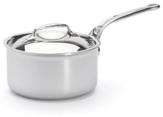 De Buyer Affinity Kasserolle Edelstahl mit Deckel 18 cm
