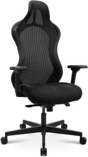 Topstar Bürostuhl Gamingstuhl Sitness RS Sport Plus Mikrofaser inkl. Armlehnen schwarz