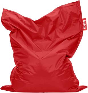 Fatboy® Original Rot Nylon-Sitzsack | Klassischer Indoor Beanbag, Sitzkissen | 180x140 cm