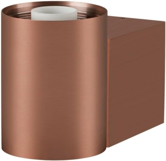SLV VARYT, Wandaufbauleuchte, rund, 1x max. 6W, E14, kupfer - Wand- und Deckenleuchten