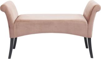 Kare Design Bank Motley Velvet Rose, 62x107x38cm