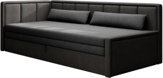 MOEBLO Schlafsofa FULO, Sofa mit Bettfunktion Couch für Wohnzimmer Polstersofa Wohnlandschaft, mit Schlaffunktion und Bettkasten