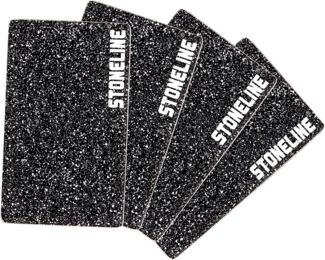 STONELINE Schneidebrett, Glas, (Set, 4-St), hitzebeständig und bruchstabil