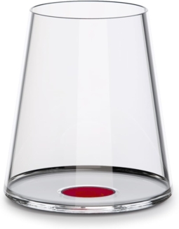 Trebonn SplitGlass Rotweinglas 450 ml Rot 2er-Set