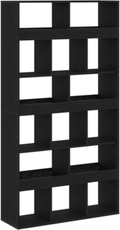 vidaXL Bücherregal Schwarze Eiche 100 x 33 x 187,5 cm Holzwerkstoff 3345125