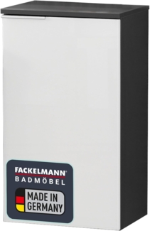 Fackelmann KARA Unterschrank 41 cm, Weiß/Anthrazit, rechts