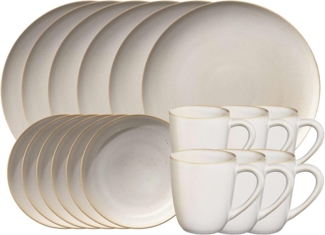 ASA SAISONS Frühstücksset 18tlg sand