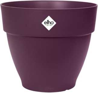 elho Vibia Campana Rund 40 - Blumentopf für Außen - Ø 39.0 x H 33.4 cm - Lila/Ahorn Lila