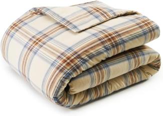 Tommy Hilfiger Flanell Bettwäsche Trapper almond|135x200 cm + 80x80 cm