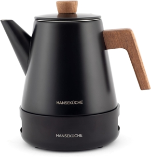 Hanseküche Teekanne Teekanne (1L), 1 l, (Teekanne, 1-St, inkl. Edelstahlsieb), Hochwertiges Material, Edelstahlsieb, Ergonomischer Griff