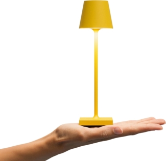 SIGOR LED Tischleuchte NUINDIE Pocket Sonnengelb, Dimmbar, 1 LED Platine, 2.700 K / 2.200 K