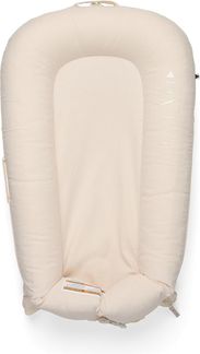 DockATot Deluxe+ Babynestchen - Sand Chambray Brau