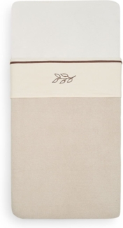 Jollein Meadow Baumwolle Babylaken Chestnut 120x150 cm Braun